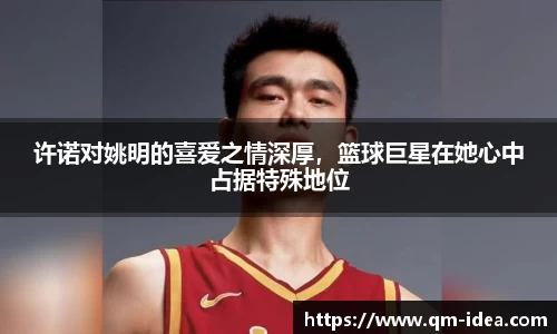 许诺对姚明的喜爱之情深厚，篮球巨星在她心中占据特殊地位